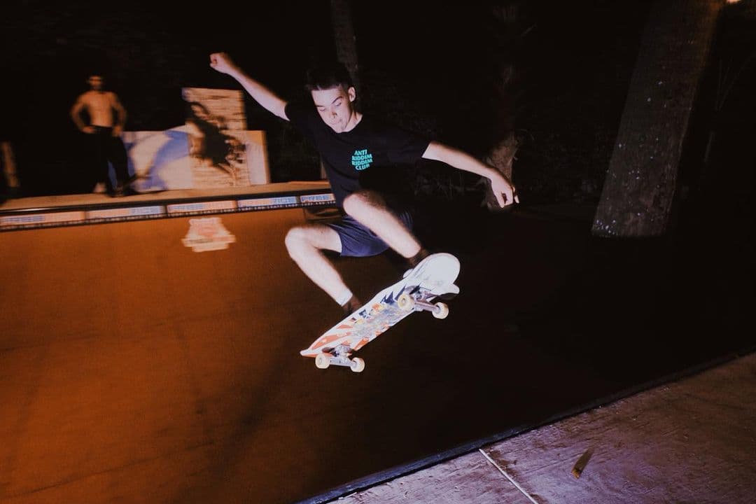 skate ramp on jax beach