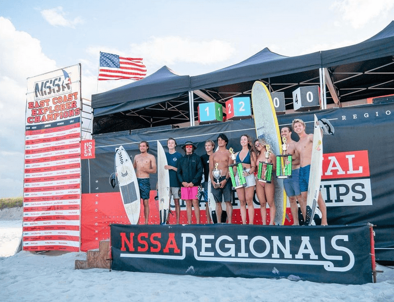 surf team at regionals